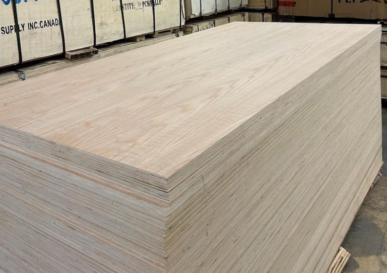 red oak plywood